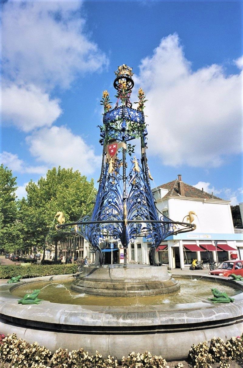 De sierfontein De Kroon in het centrum van Breda